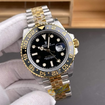 Rolex Replica GMT-Master II Super Clone Watch Gain Weight Version 126713GRNR-0001