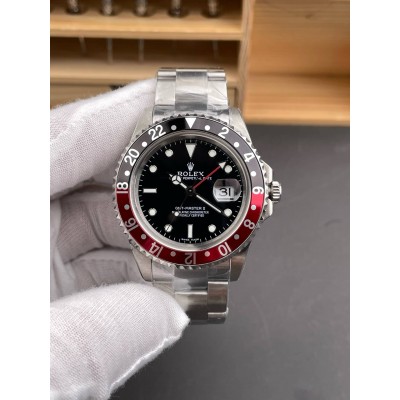 Rolex Replica GMT-Master II Super Clone Watch 16710 COKE