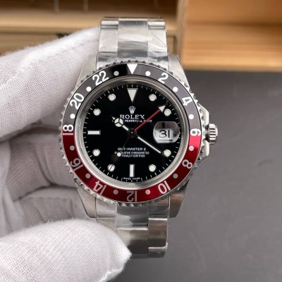 Rolex Replica GMT-Master II Super Clone Watch 16710 COKE