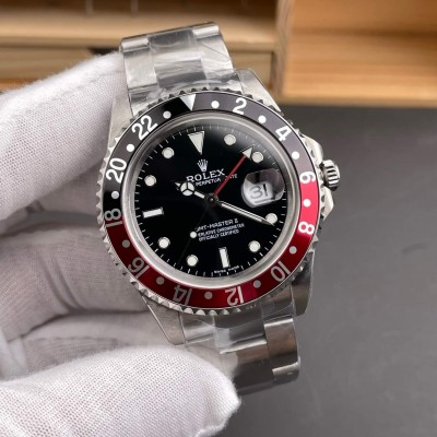 Rolex Replica GMT-Master II Super Clone Watch 16710 COKE