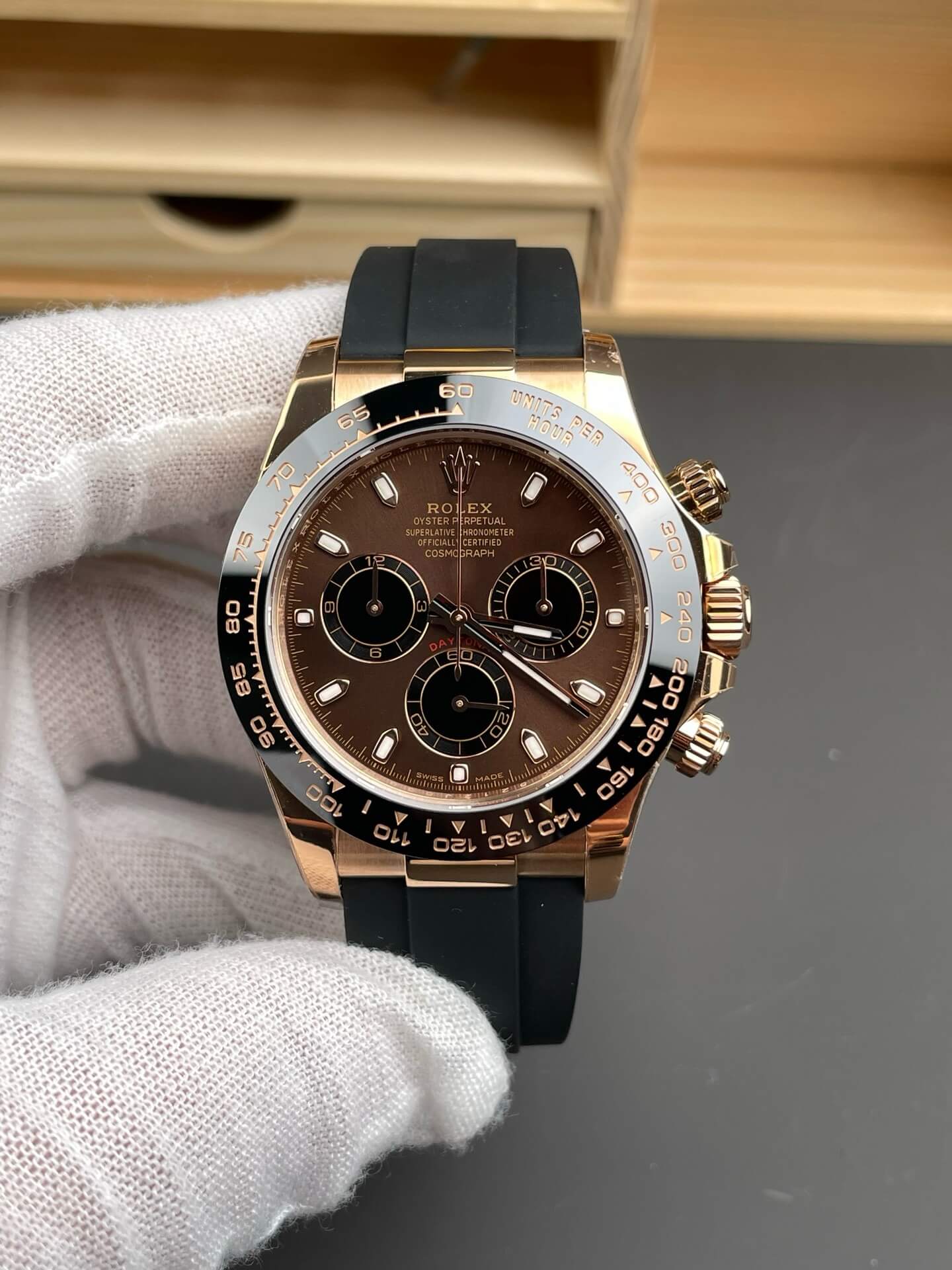 Rolex Replica Cosmograph Daytona Super Clone Watch 116515LN-0041