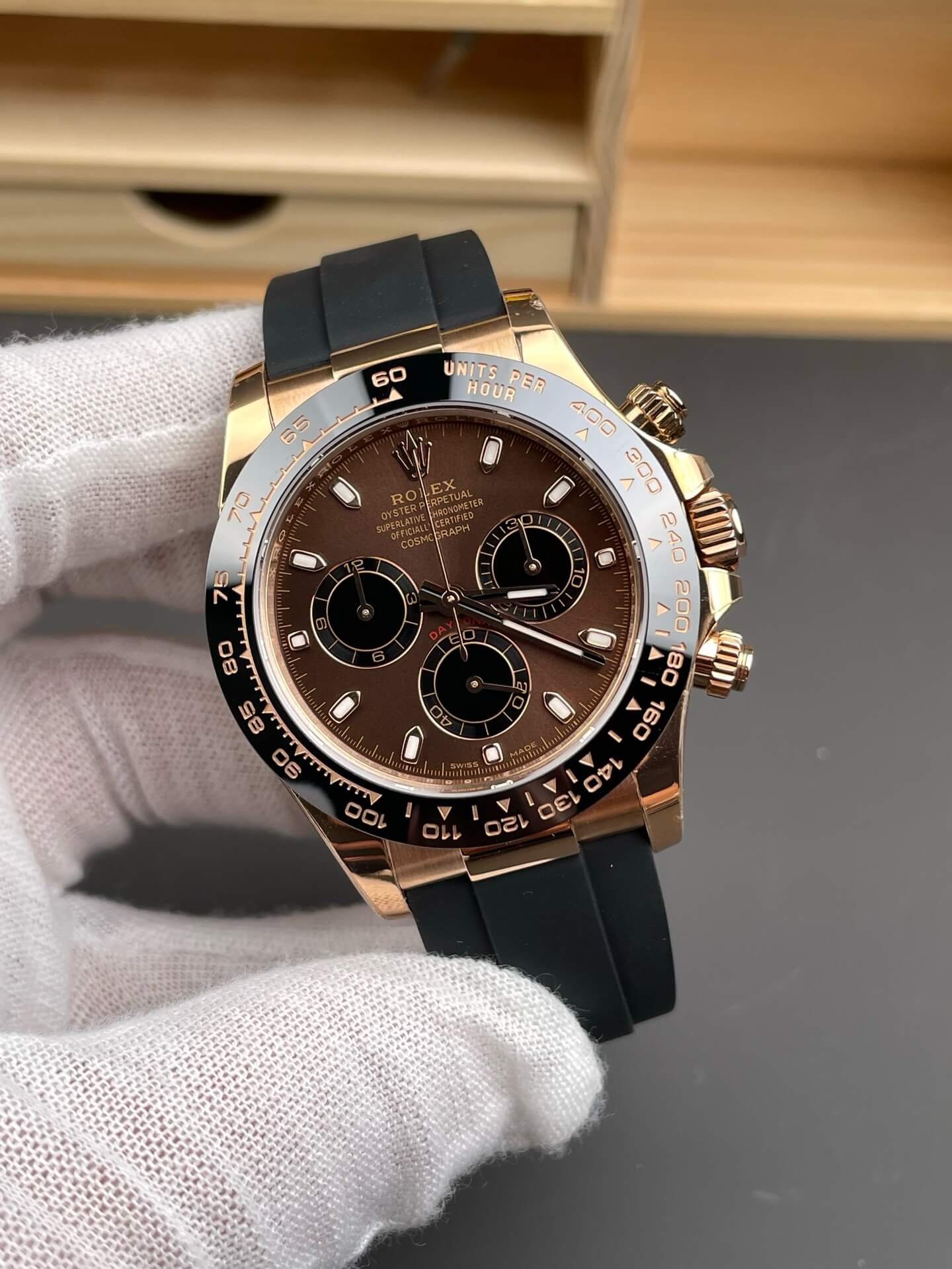 Rolex Replica Cosmograph Daytona Super Clone Watch 116515LN-0041