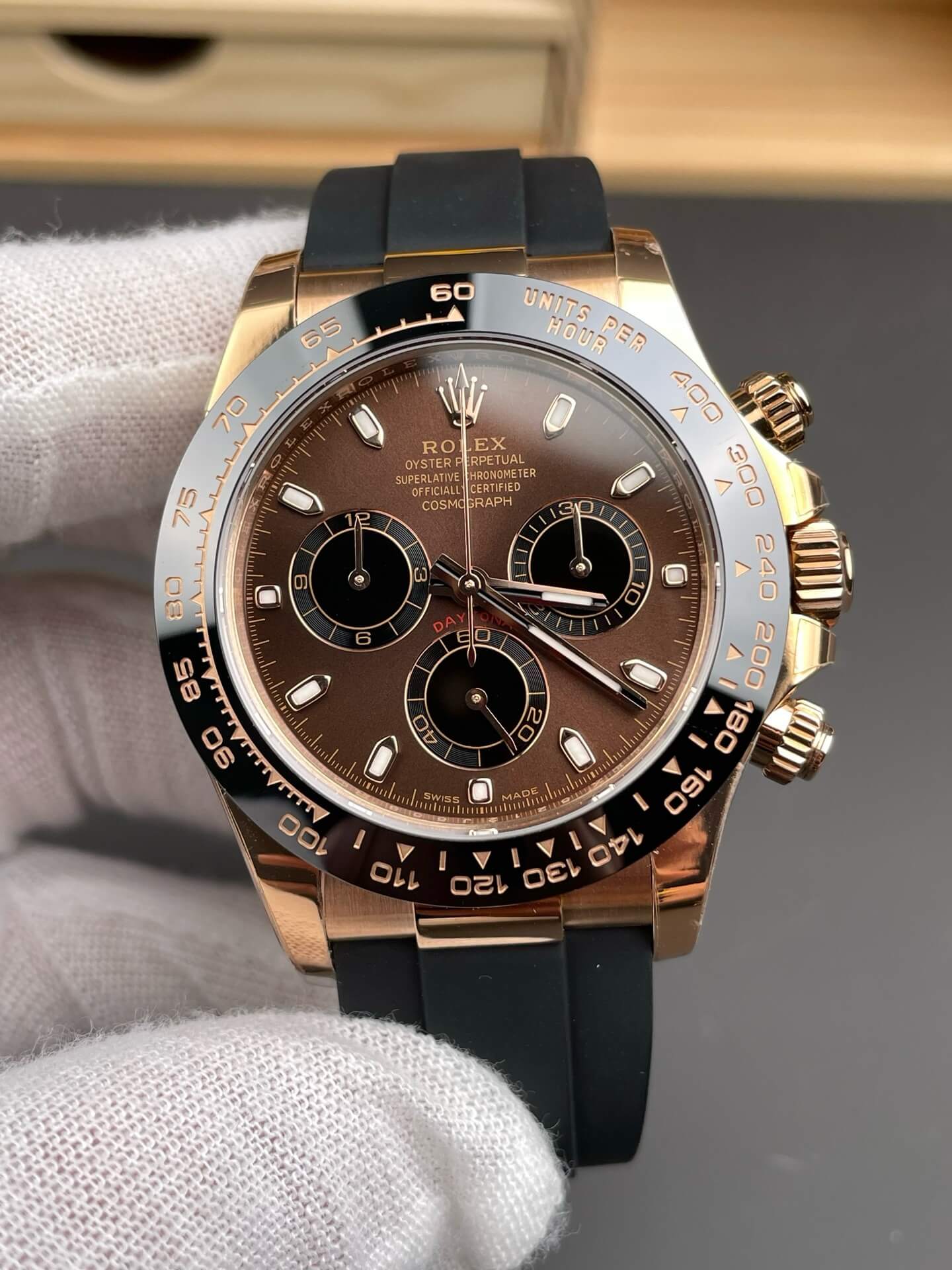 Rolex Replica Cosmograph Daytona Super Clone Watch 116515LN-0041