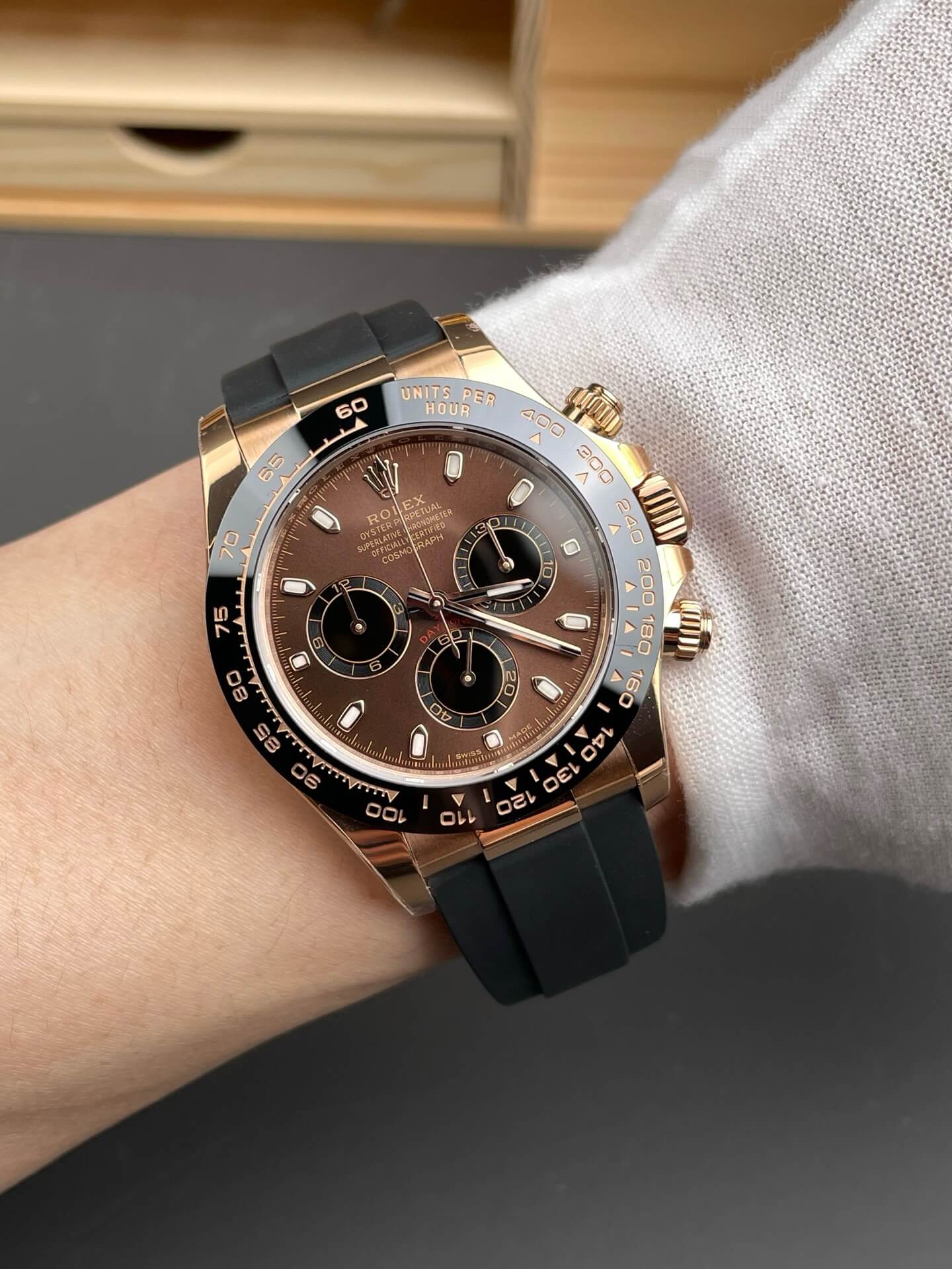 Rolex Replica Cosmograph Daytona Super Clone Watch 116515LN-0041