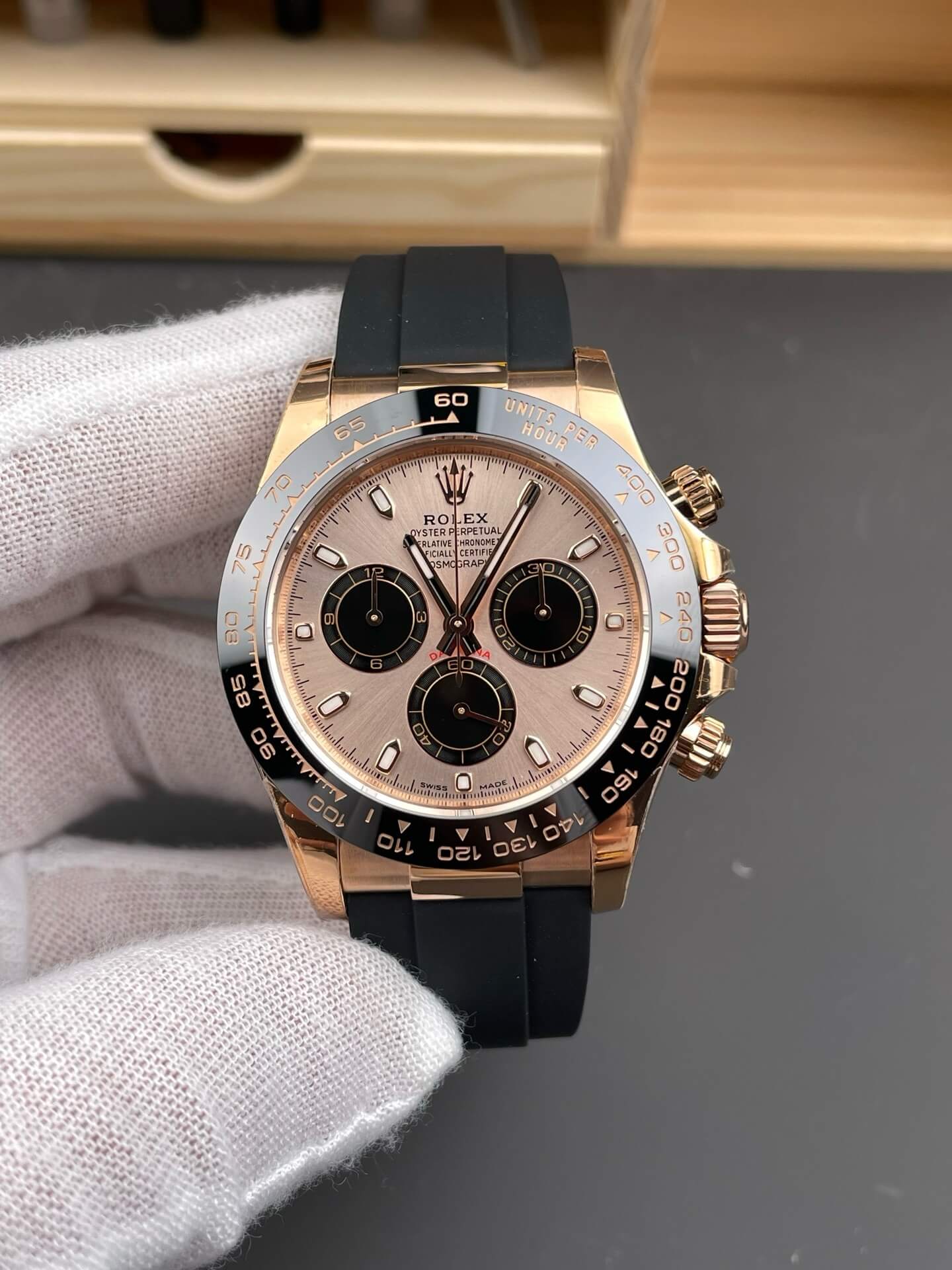 Rolex Replica Cosmograph Daytona Super Clone Watch 116515LN-0059