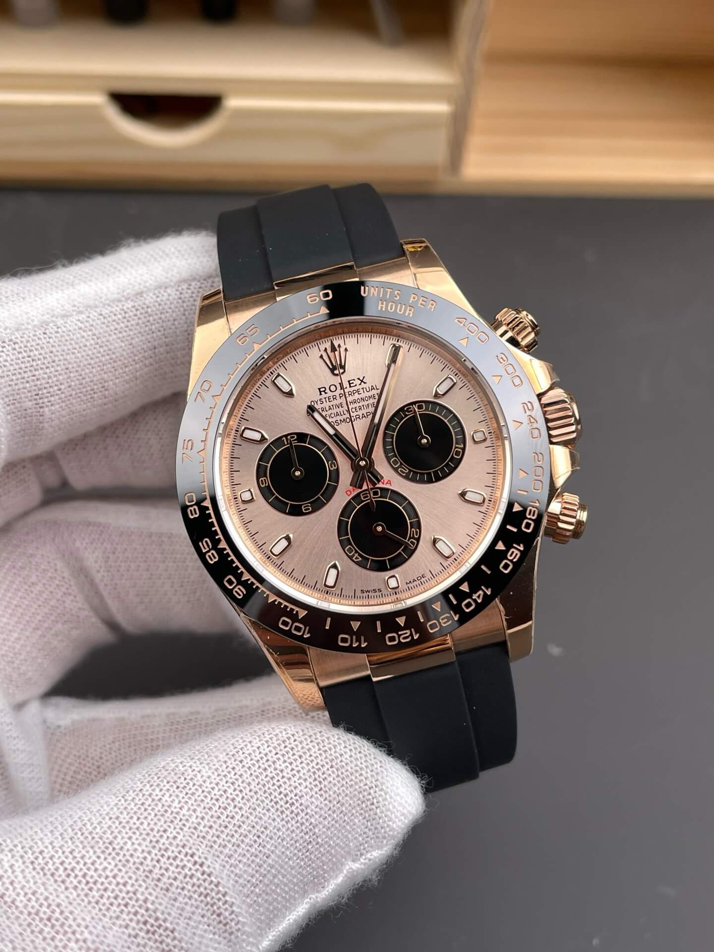 Rolex Replica Cosmograph Daytona Super Clone Watch 116515LN-0059