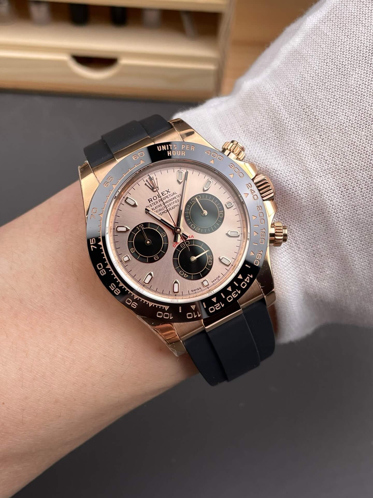 Rolex Replica Cosmograph Daytona Super Clone Watch 116515LN-0059