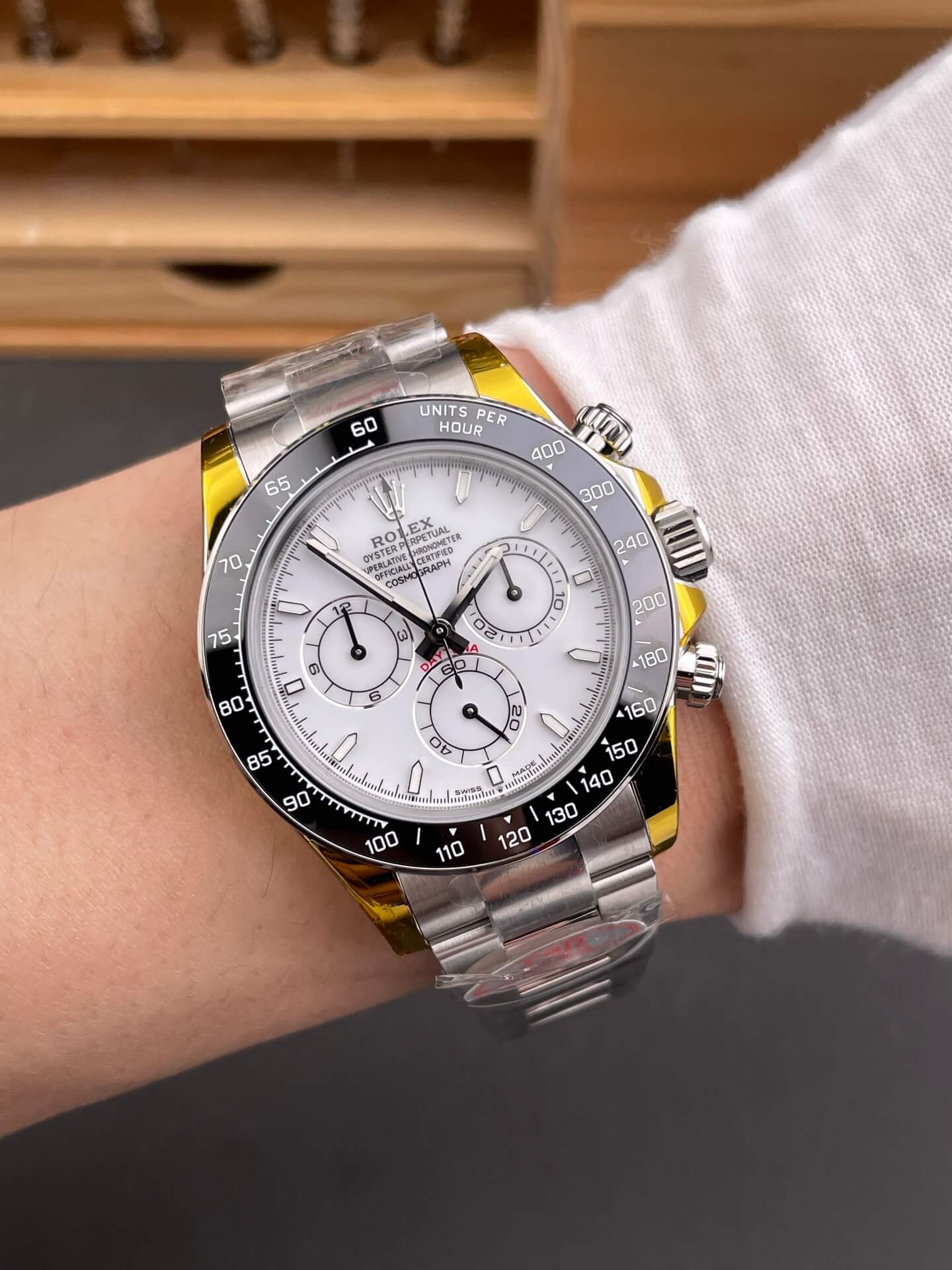 Rolex Replica Cosmograph Daytona Super Clone Watch Gain Weight Version 126502-0001