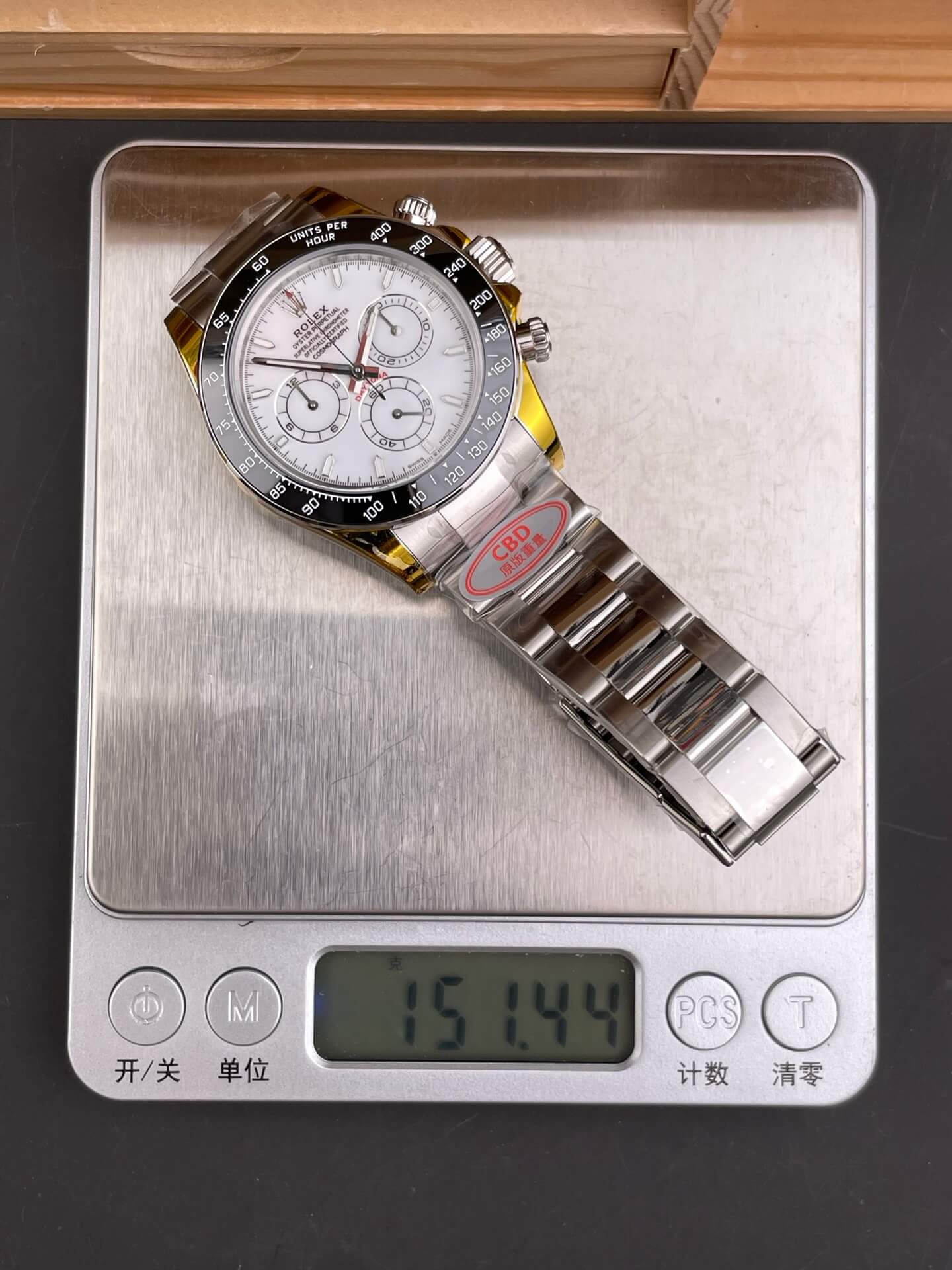 Rolex Replica Cosmograph Daytona Super Clone Watch Gain Weight Version 126502-0001