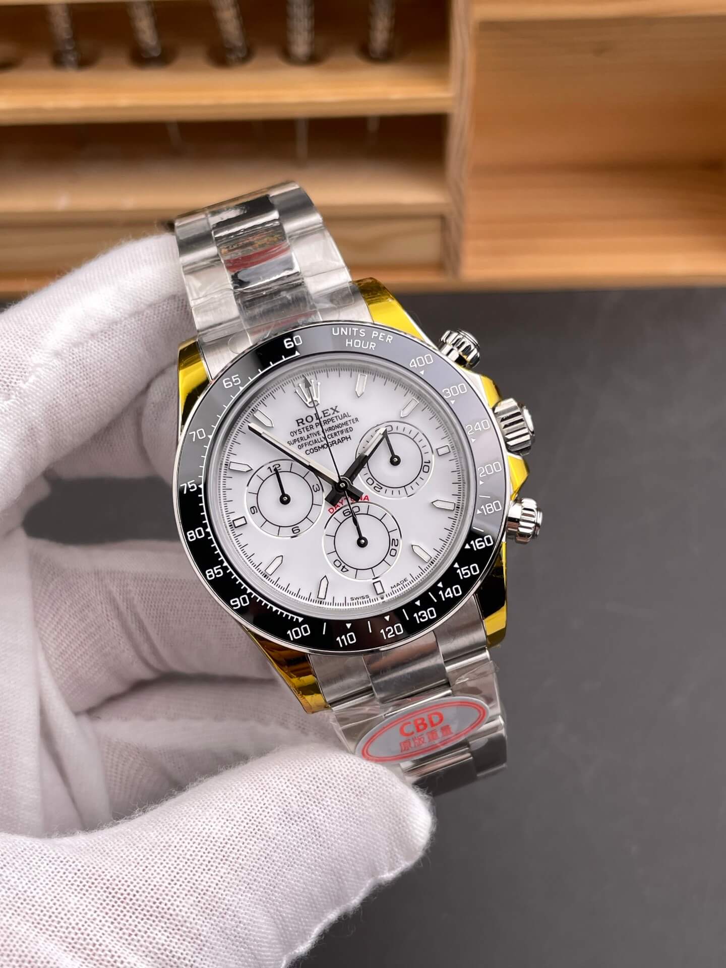 Rolex Replica Cosmograph Daytona Super Clone Watch Gain Weight Version 126502-0001