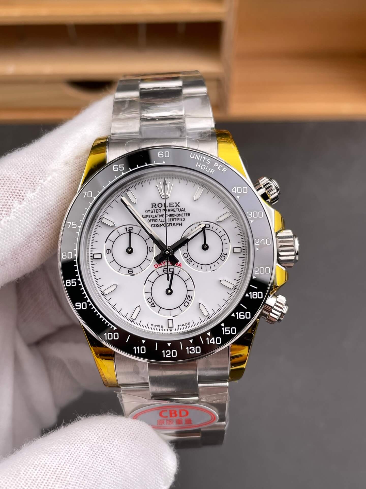 Rolex Replica Cosmograph Daytona Super Clone Watch Gain Weight Version 126502-0001
