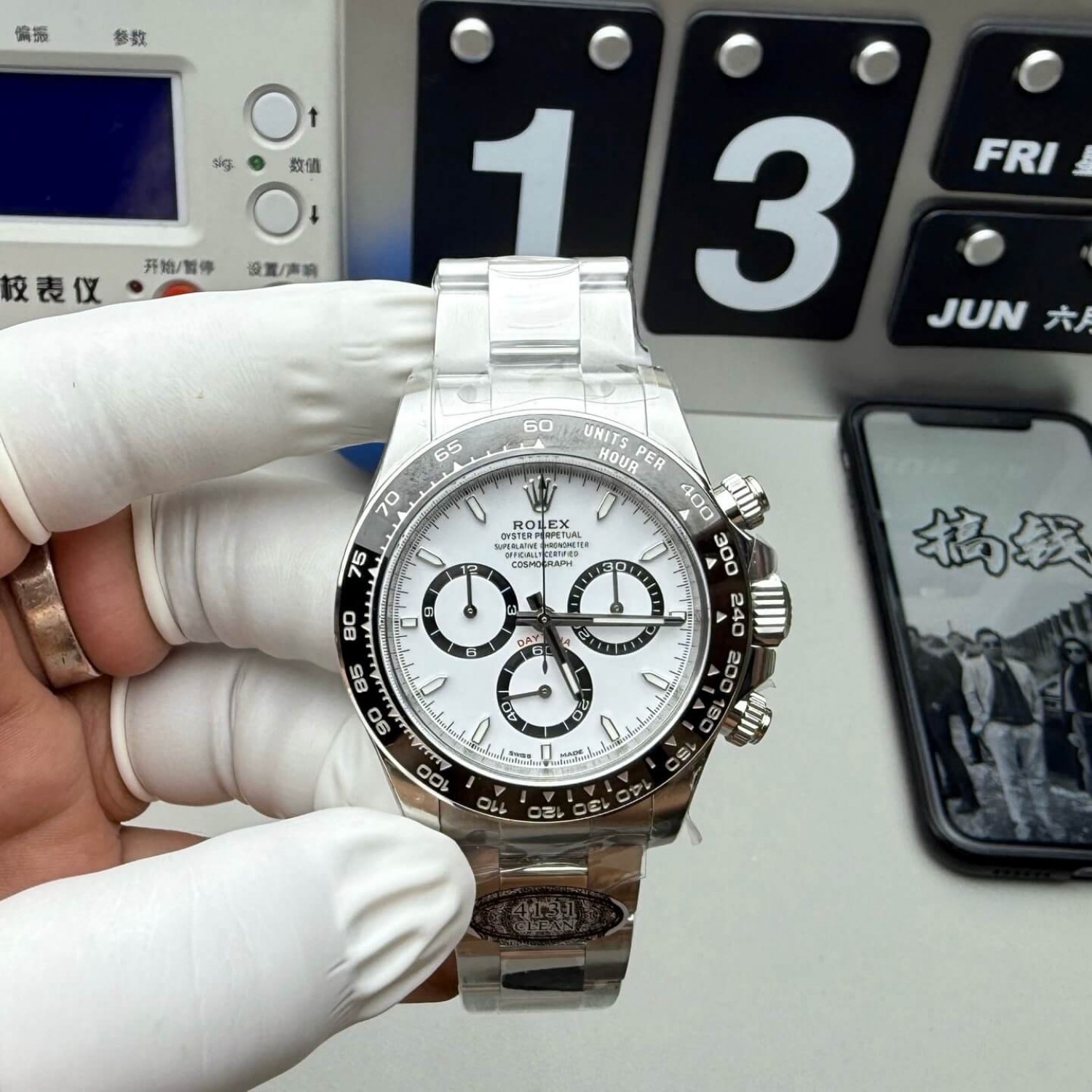 Rolex Replica Cosmograph Daytona Super Clone Watch 126500LN