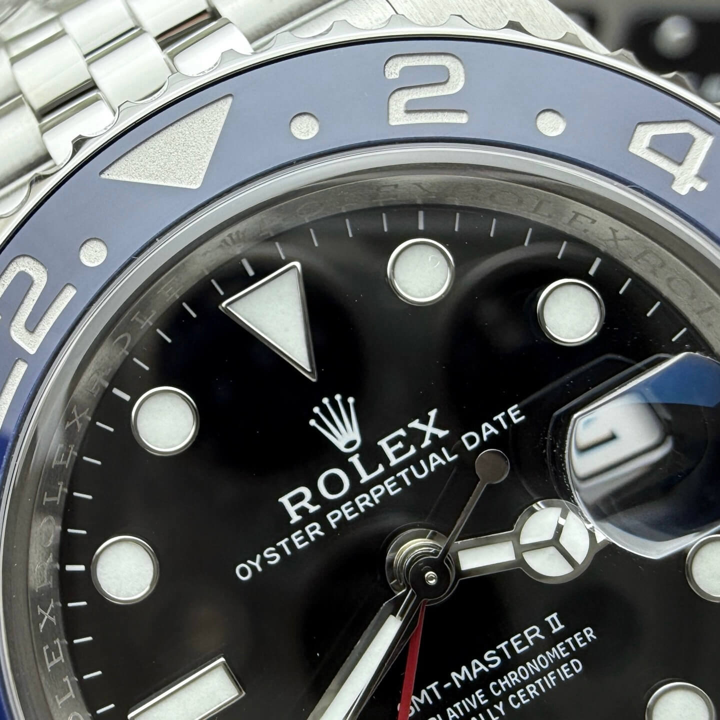 Rolex Replica GMT-Master II Super Clone Watch V3 126710BLRO