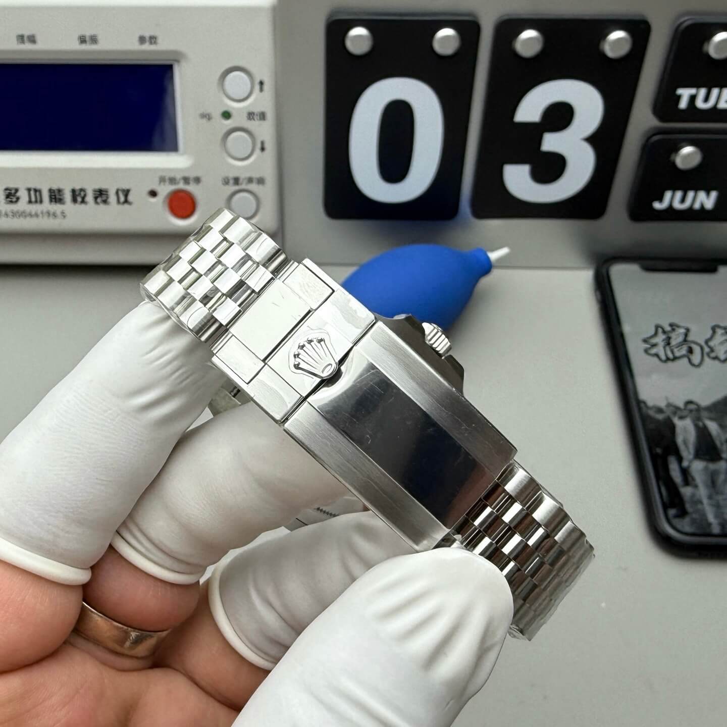 Rolex Replica GMT-Master II Super Clone Watch V3 126710BLRO