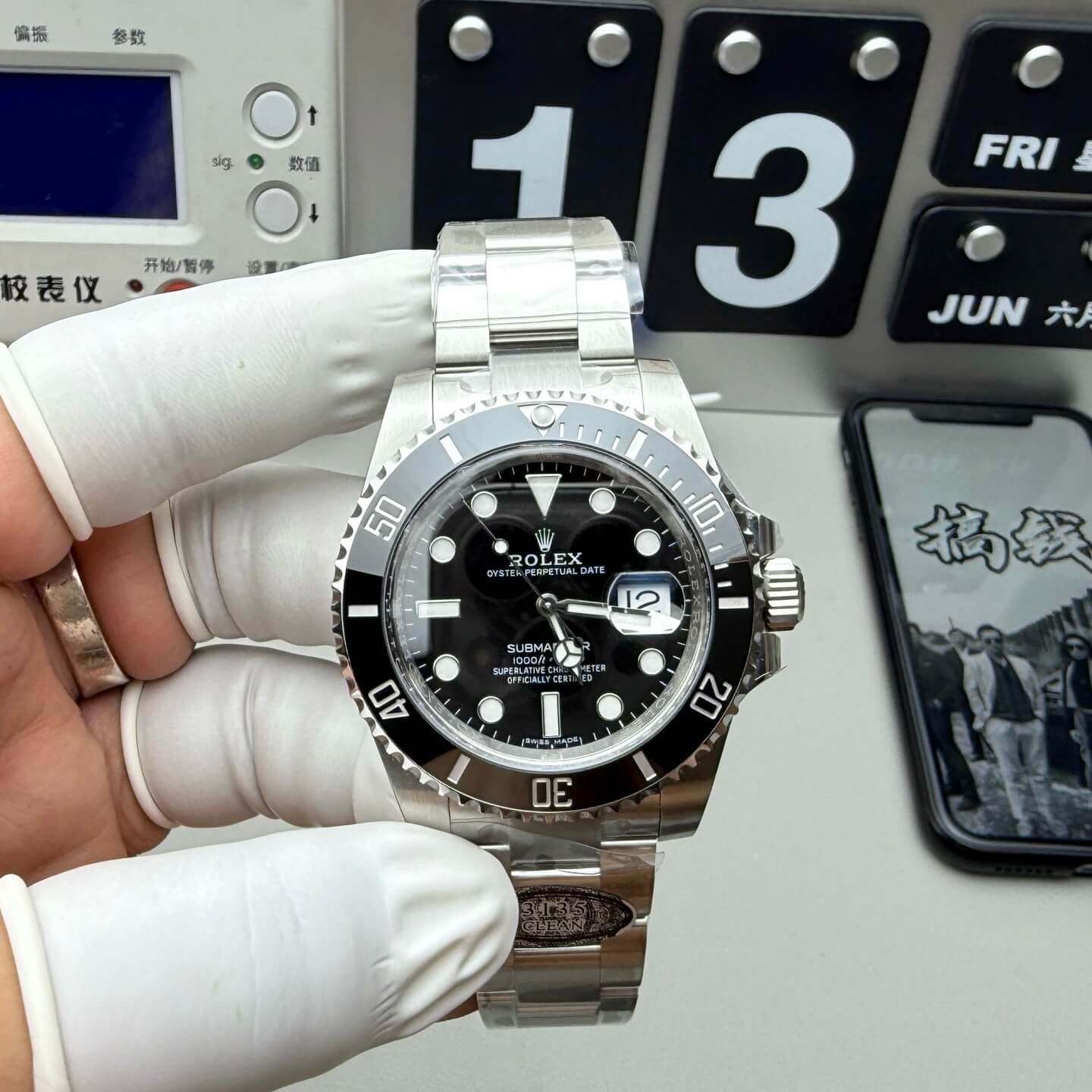 Rolex Replica Submariner Date Super Clone Watch 116610LN