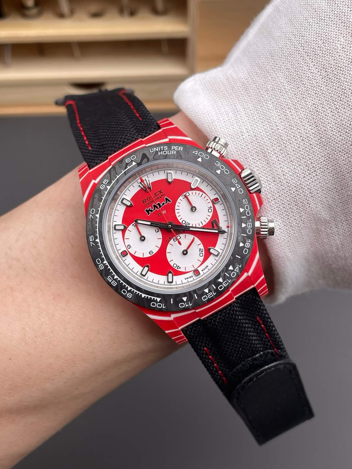 Rolex Replica Cosmograph Daytona Super Clone Watch DiW x Kakha Kaladze Rolex Replica Cosmograph Daytona Super Clone Watch DiW x Kakha Kaladze