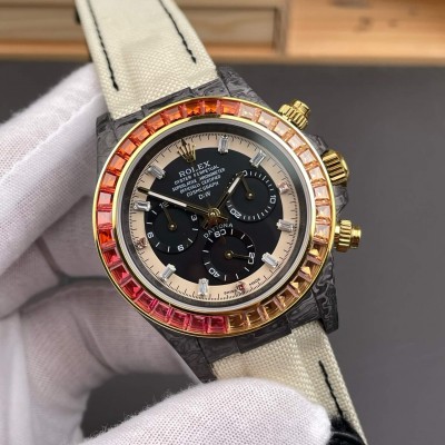 Rolex Replica Cosmograph Daytona Super Clone Watch Rainbow Sunray