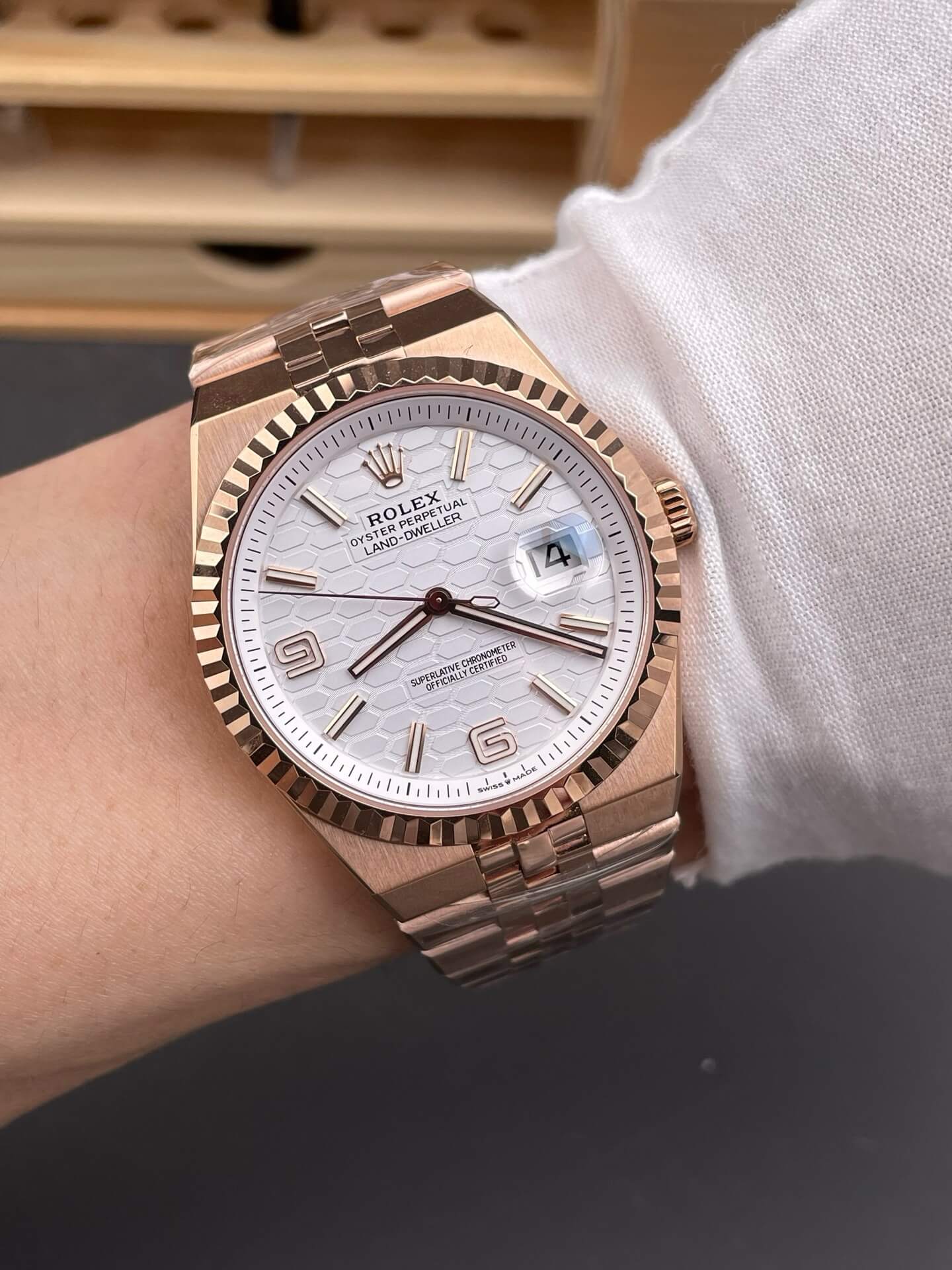 Rolex Replica Land-Dweller 40MM Watch 127335-0001 Rolex Replica Land-Dweller 40MM Watch 127335-0001
