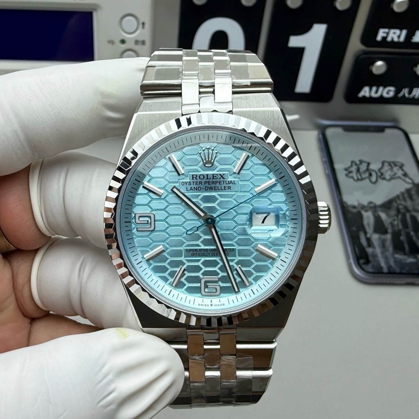 Rolex Replica Land-Dweller 40MM Watch 127336-0001