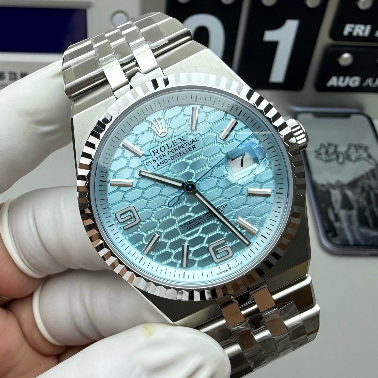 Rolex Replica Land-Dweller 40MM Watch 127336-0001