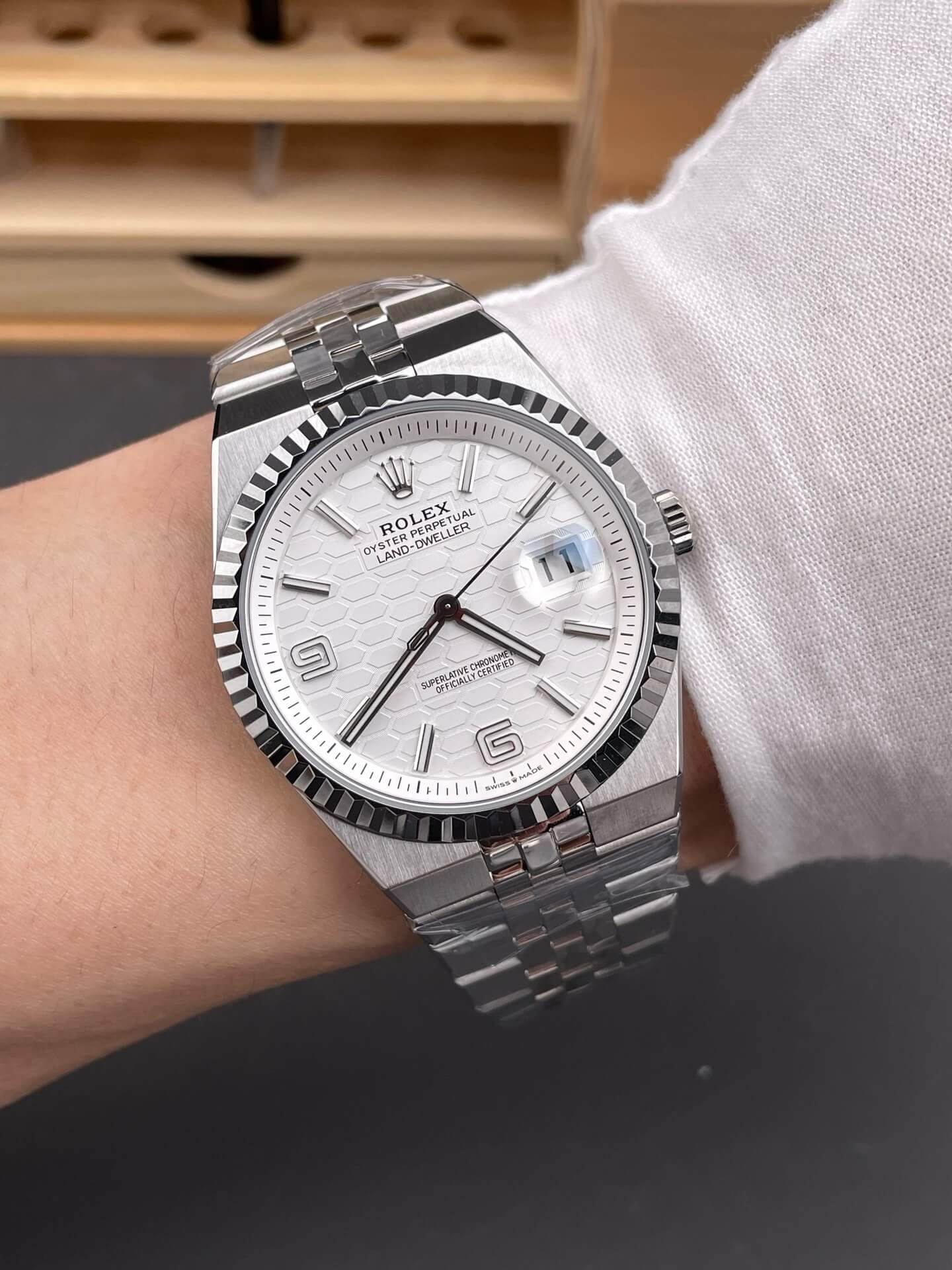 Rolex Replica Land-Dweller Super Clone Watch 127334-0001