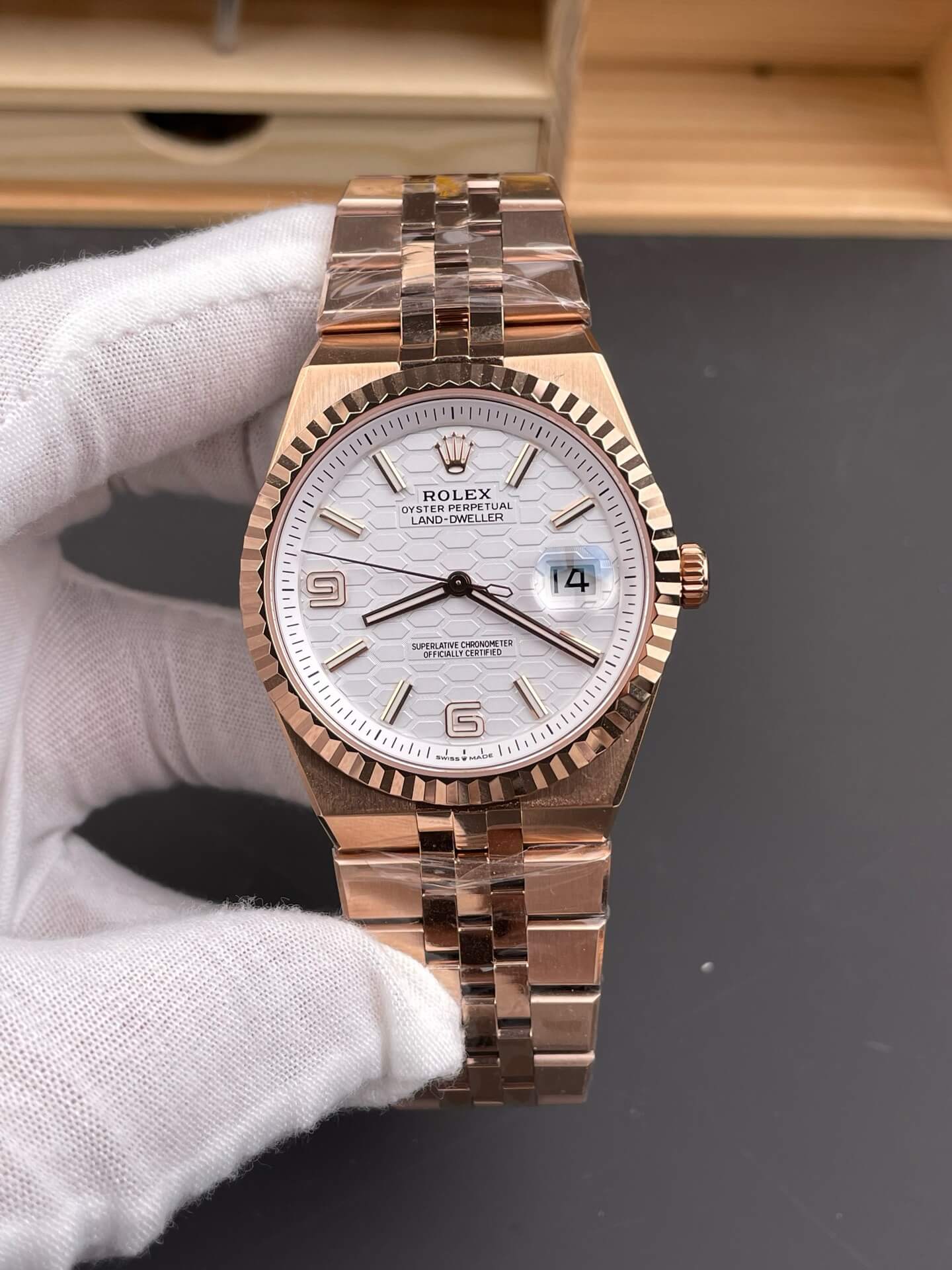 Rolex Replica Land-Dweller Super Clone Watch 127335-0001