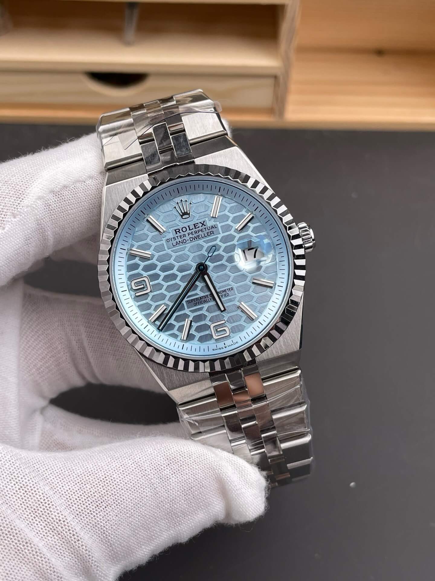 Rolex Replica Land-Dweller Super Clone Watch 127336-0001