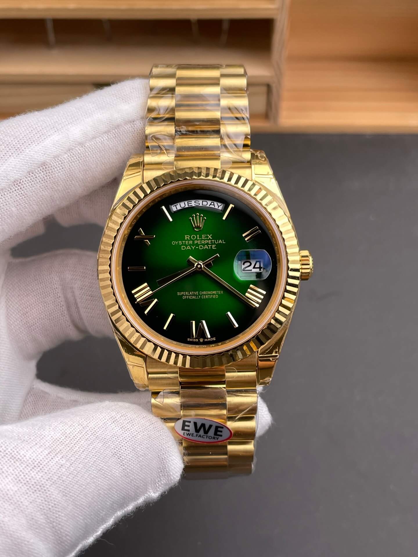 Rolex Replica Day-Date High Quality Watch Gain Weight Version 228238-0069