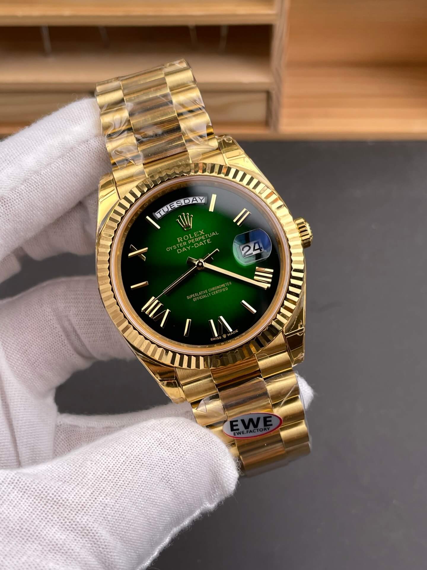 Rolex Replica Day-Date High Quality Watch Gain Weight Version 228238-0069
