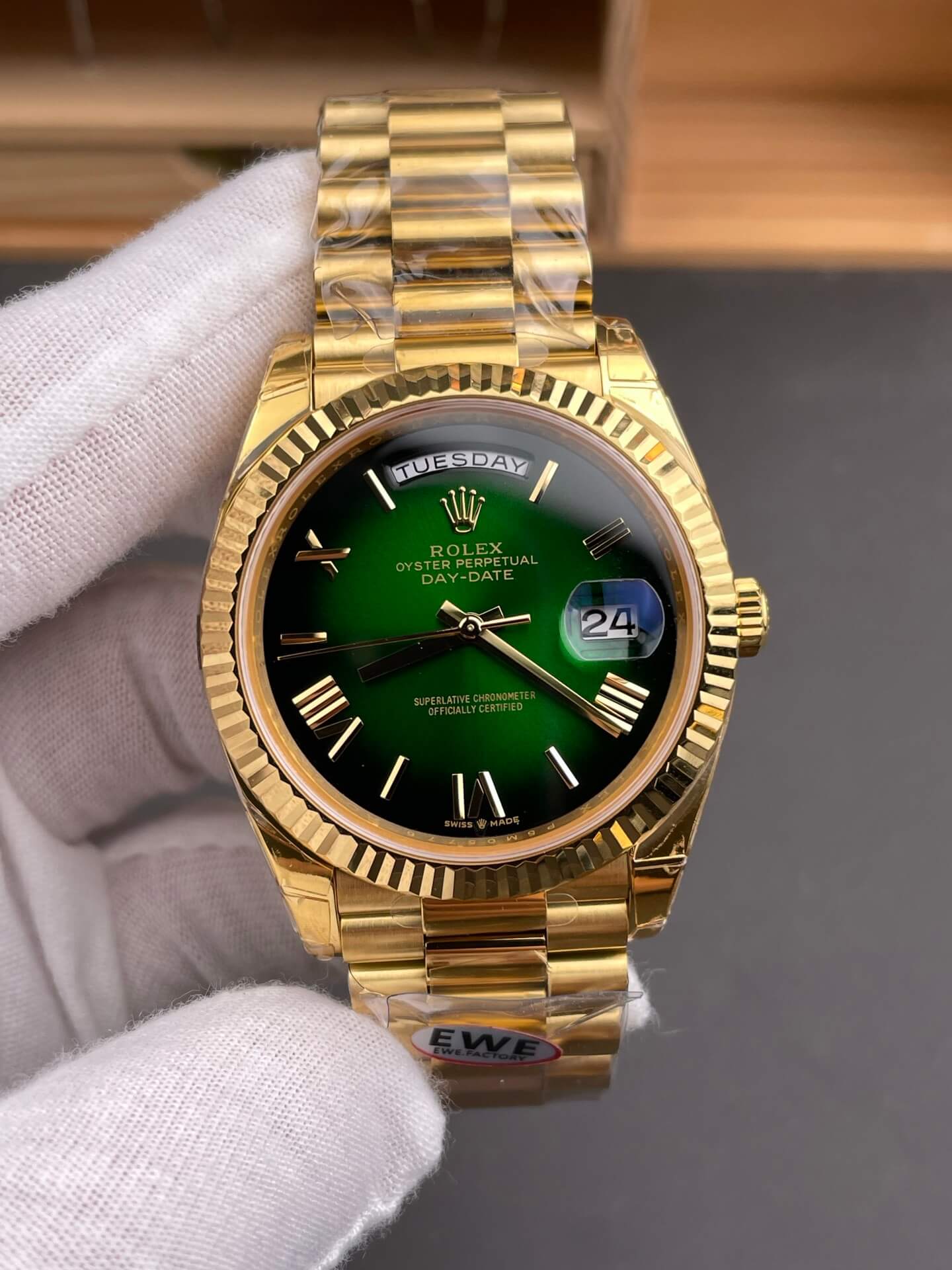 Rolex Replica Day-Date High Quality Watch Gain Weight Version 228238-0069