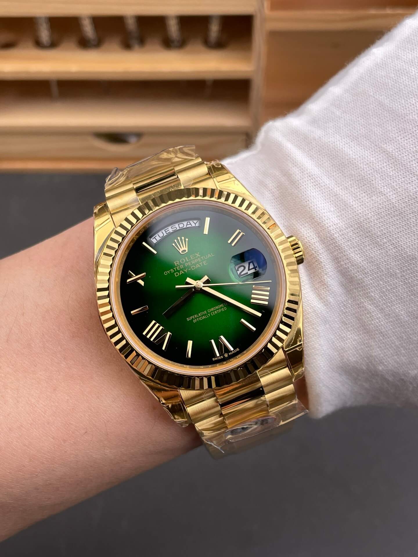 Rolex Replica Day-Date High Quality Watch Gain Weight Version 228238-0069