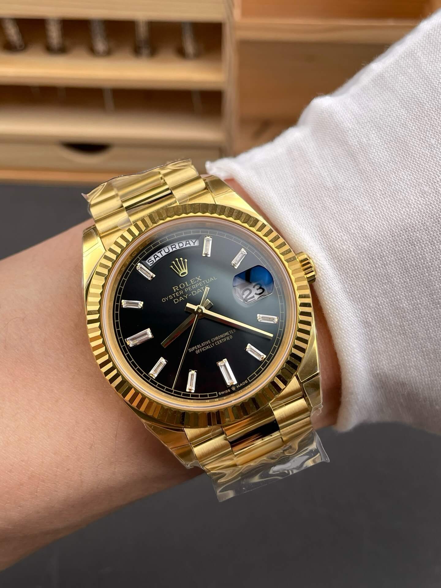 Rolex Replica Day-Date High Quality Watch Gain Weight Version 228238-0004