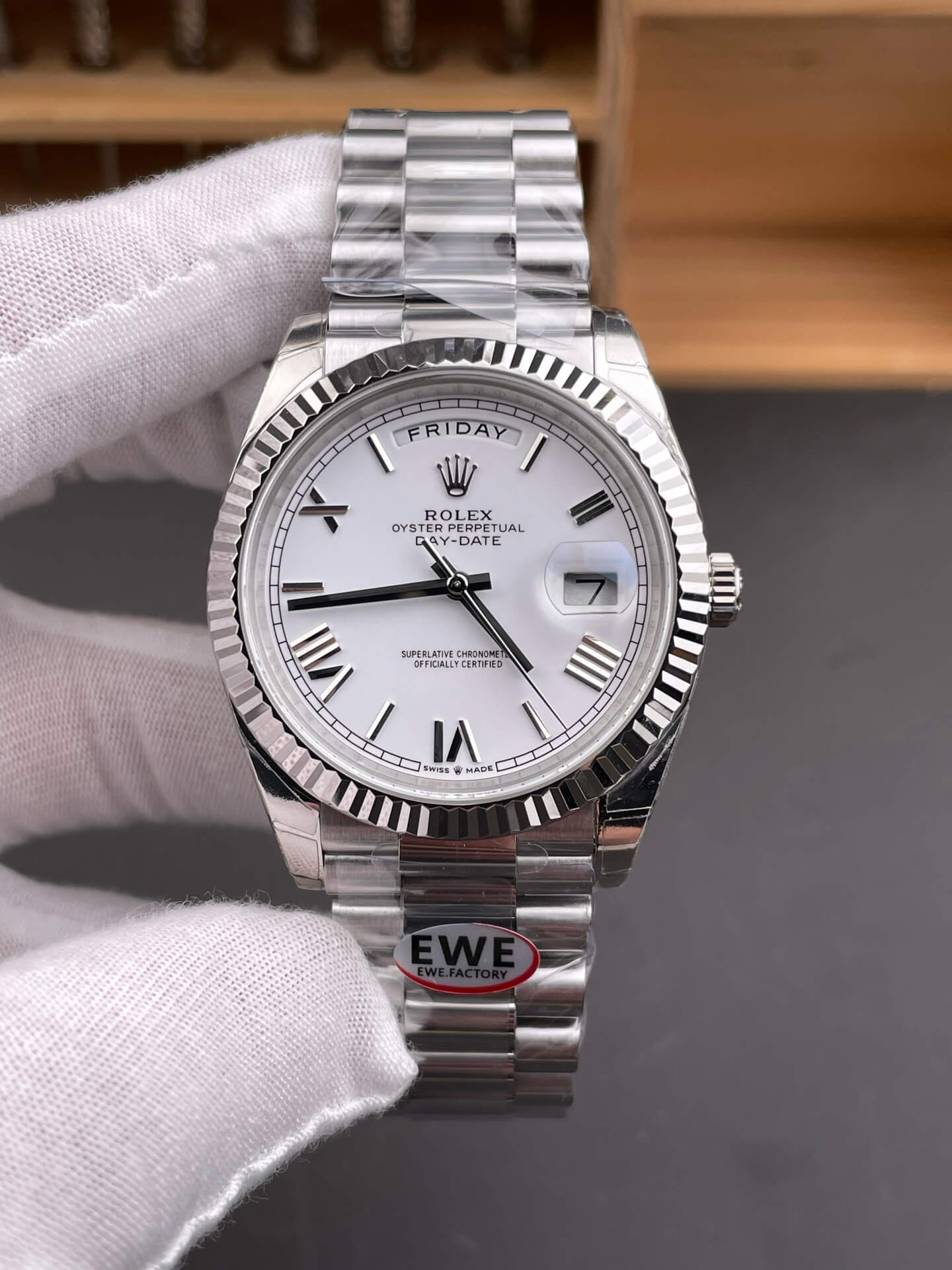 Rolex Replica Day-Date High Quality Watch Gain Weight Version 228239-0046