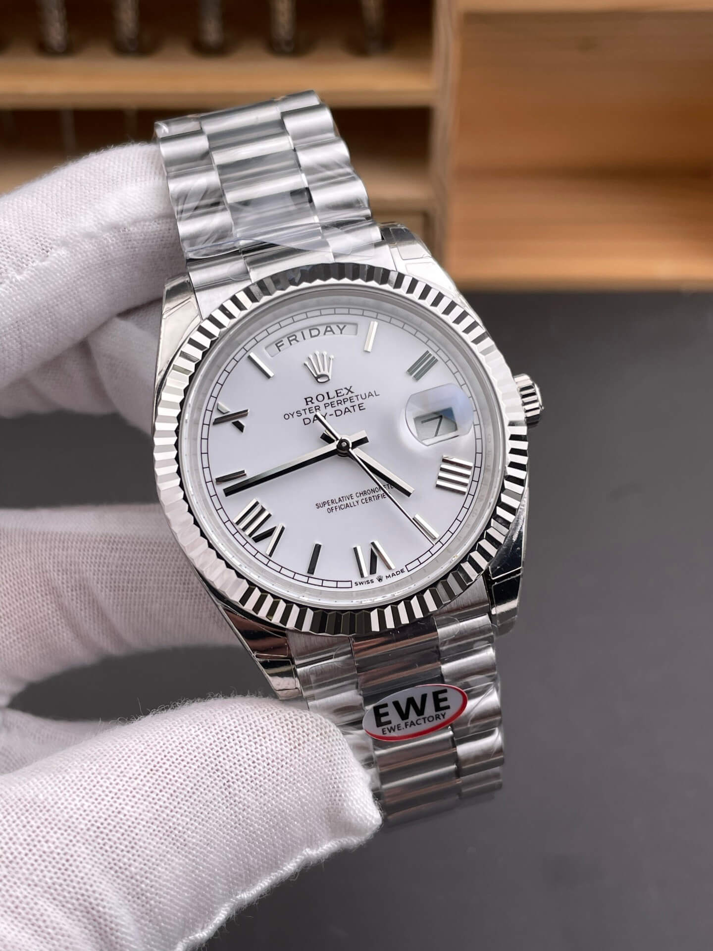 Rolex Replica Day-Date High Quality Watch Gain Weight Version 228239-0046