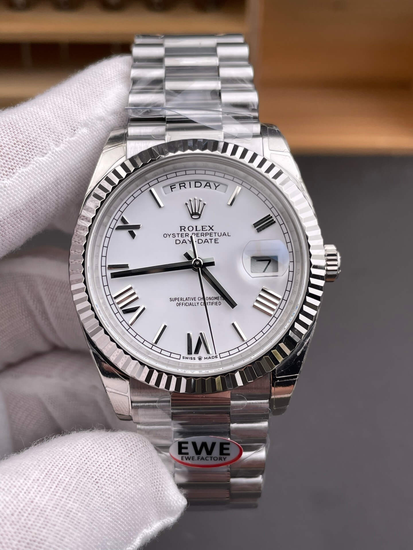 Rolex Replica Day-Date High Quality Watch Gain Weight Version 228239-0046