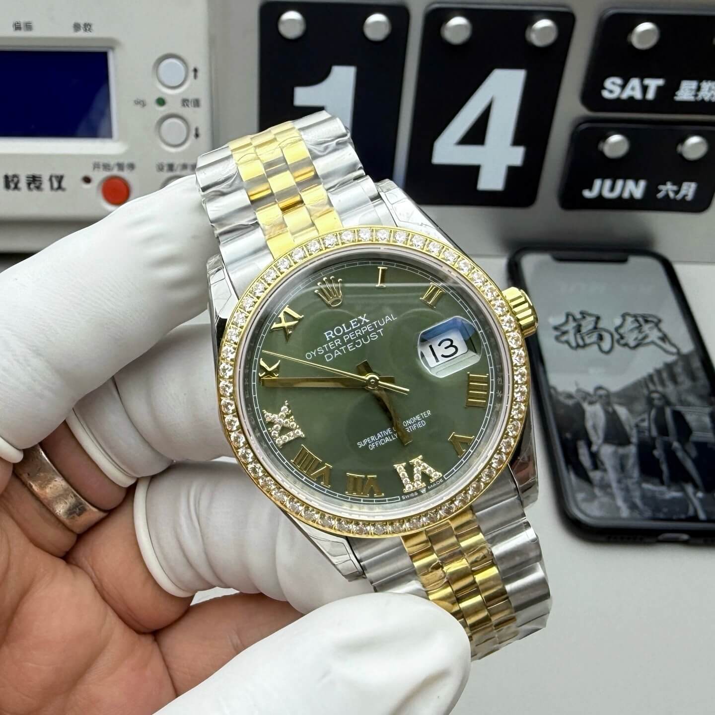 Rolex Replica Datejust Super Clone Watch 126283RBR
