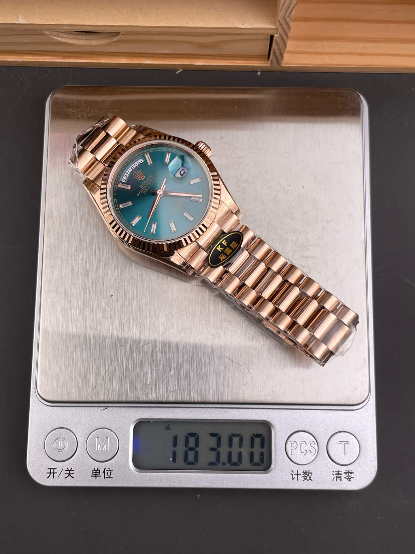 Rolex Replica Day-Date Super Clone Watch Gain Weight Version 128235-0085