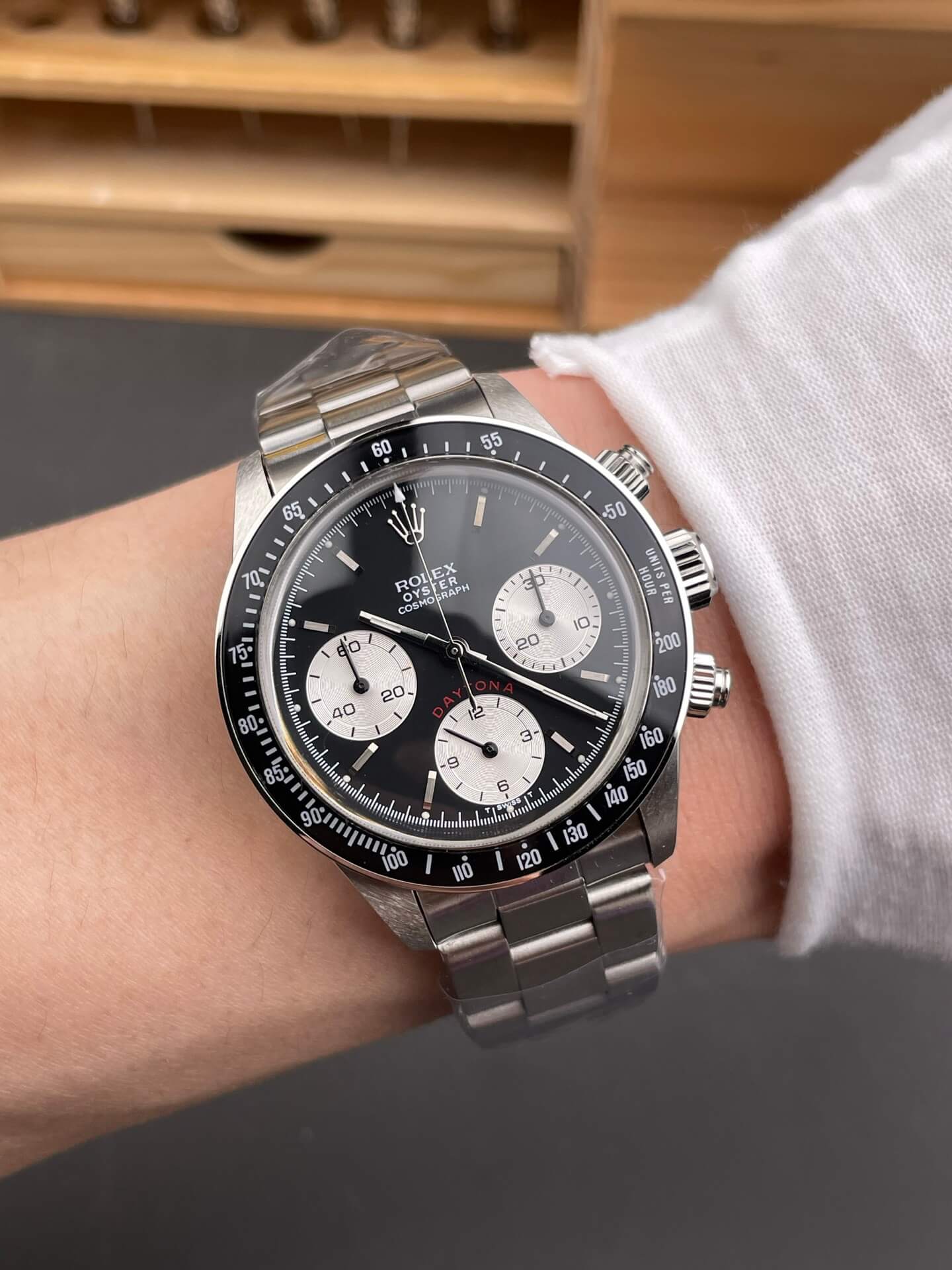 Rolex Replica Vintage Daytona Big Red Super Clone Watch 6263