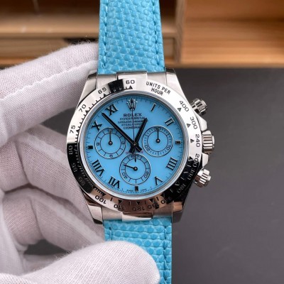 Rolex Replica Cosmograph Daytona Beach Blue Super Clone Watch 116519