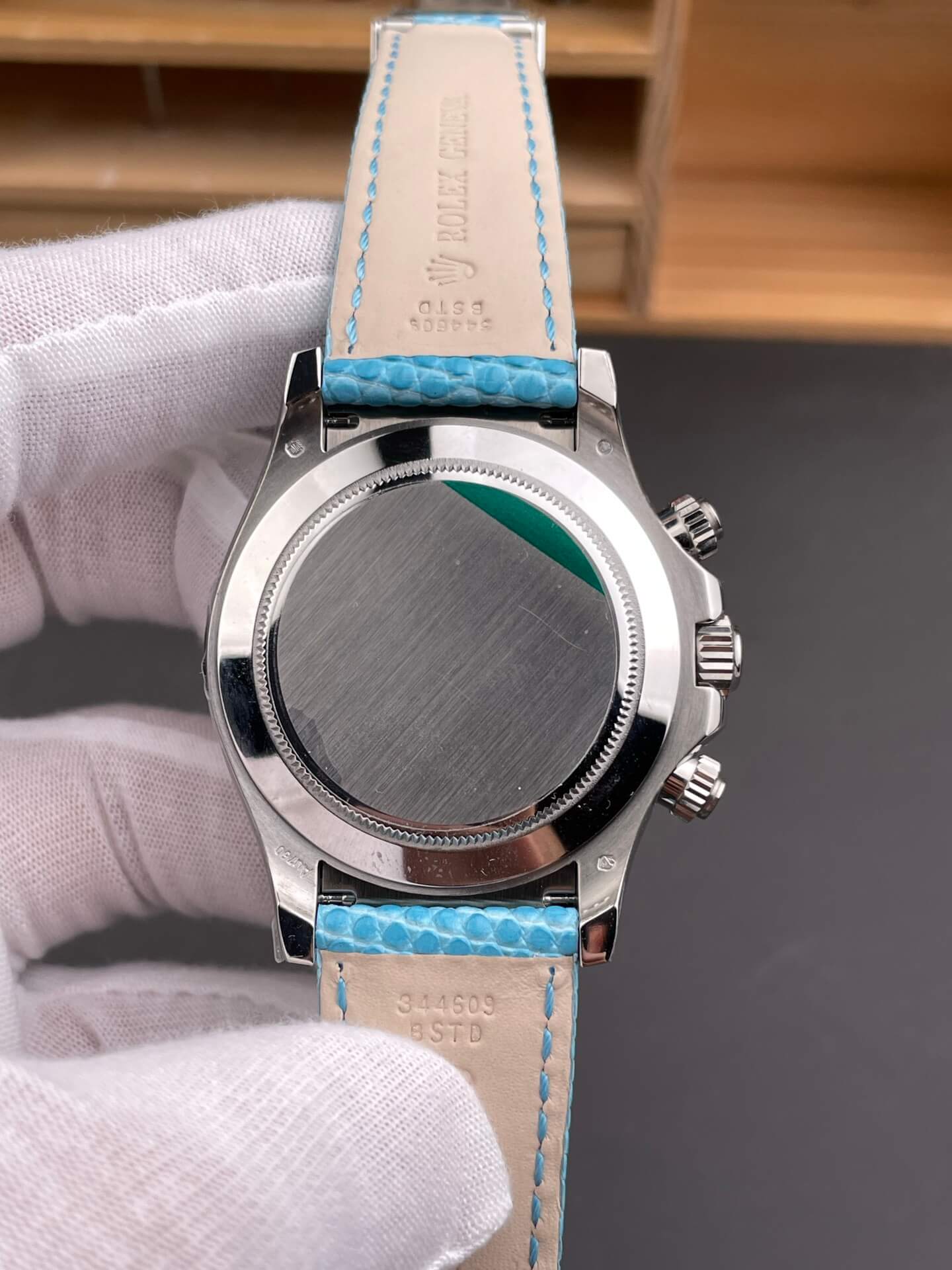 Rolex Replica Cosmograph Daytona Beach Blue Super Clone Watch 116519