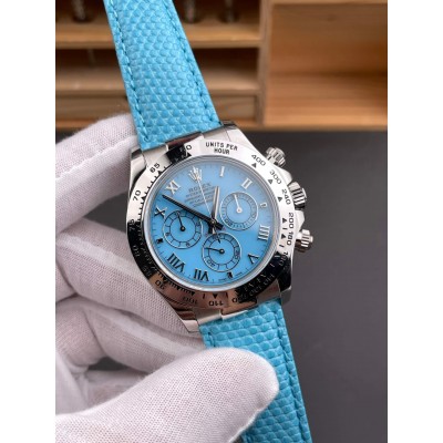 Rolex Replica Cosmograph Daytona Beach Blue Super Clone Watch 116519