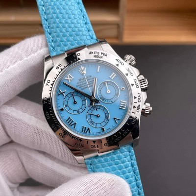 Rolex Replica Cosmograph Daytona Beach Blue Super Clone Watch 116519