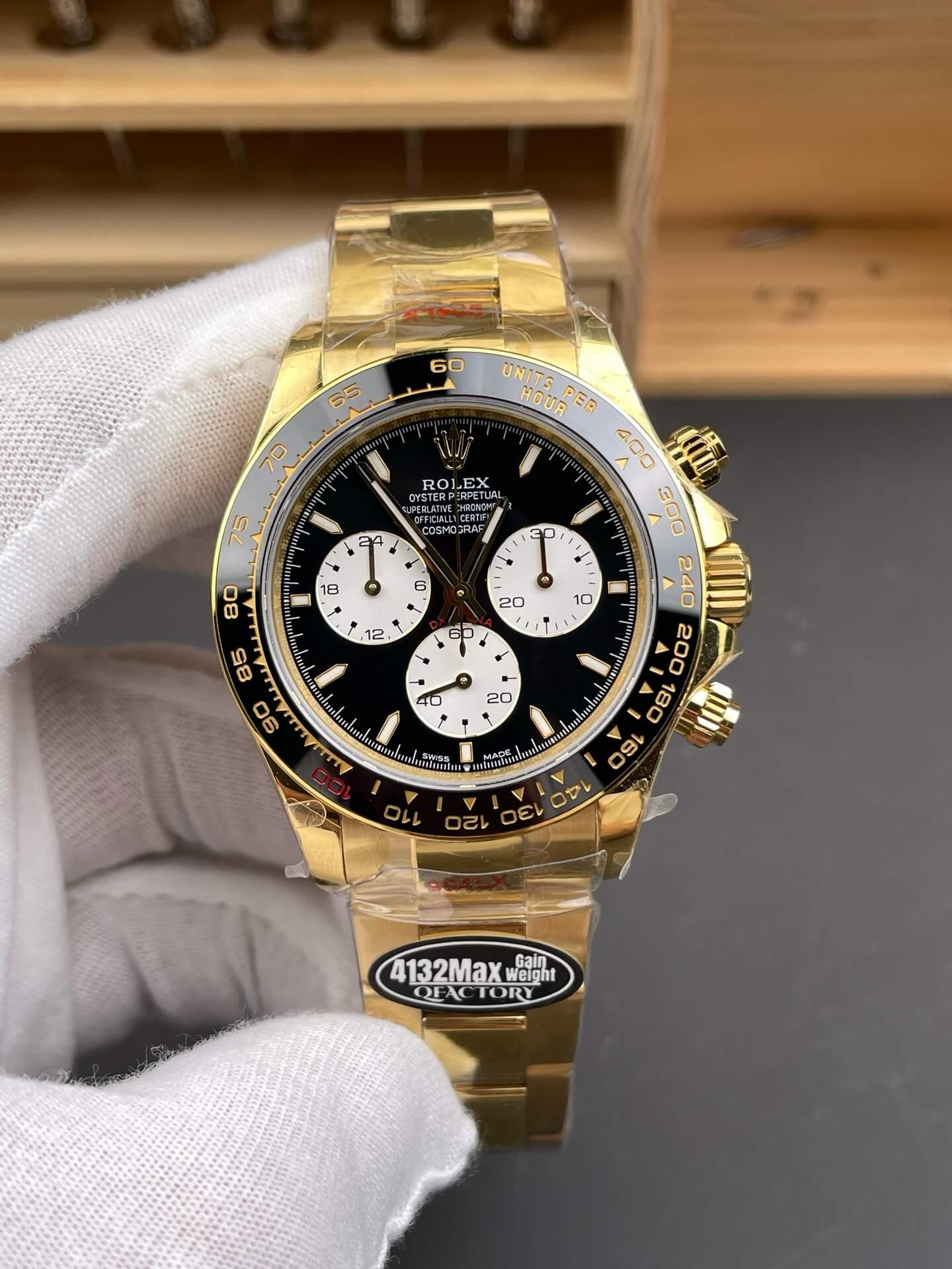 Rolex Replica Cosmograph Daytona Le Mans Super Clone Watch Gain Weight Version 126528LN