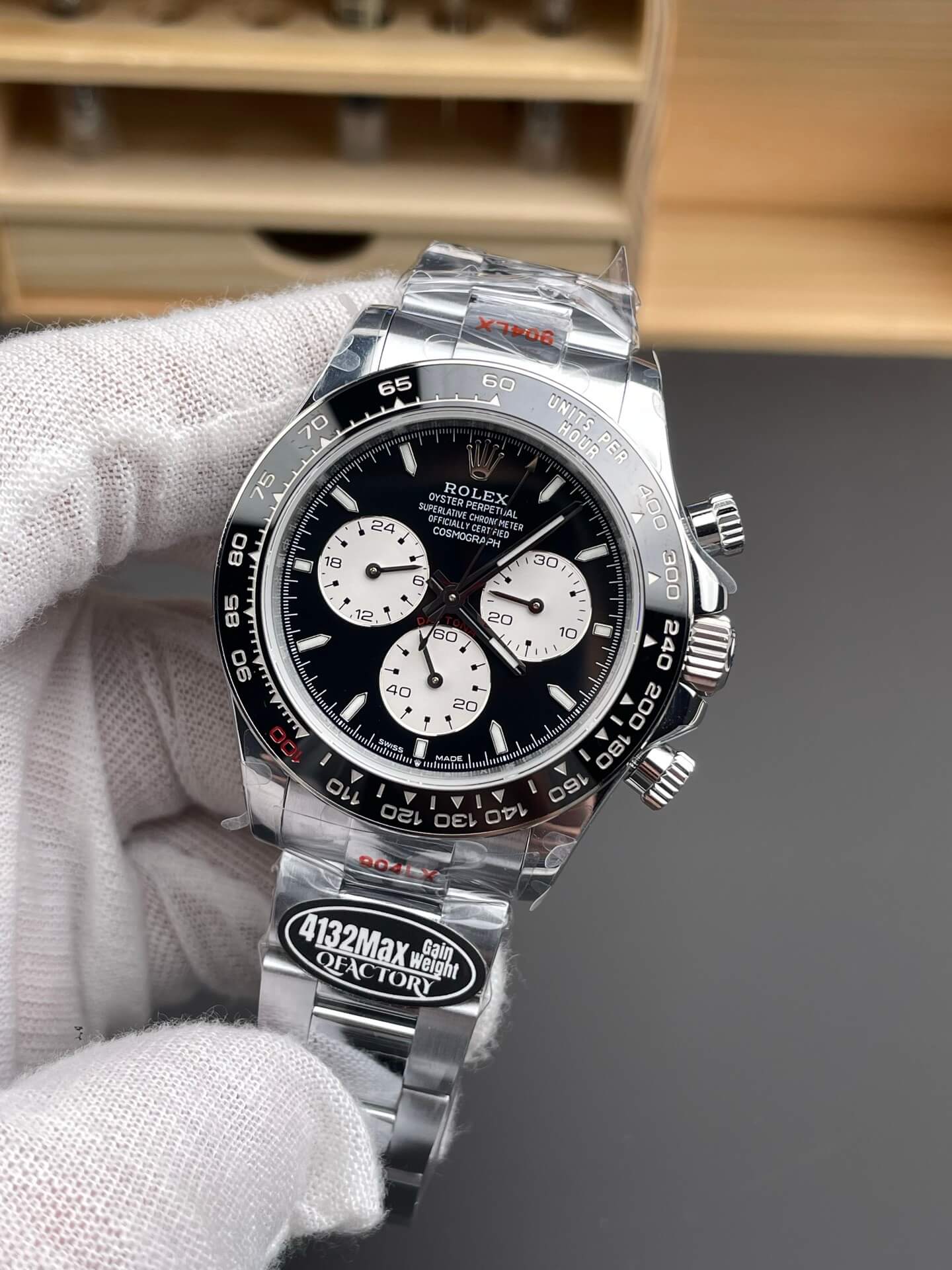 Rolex Replica Cosmograph Daytona Le Mans Super Clone Watch Gain Weight Version 126529LN-0001