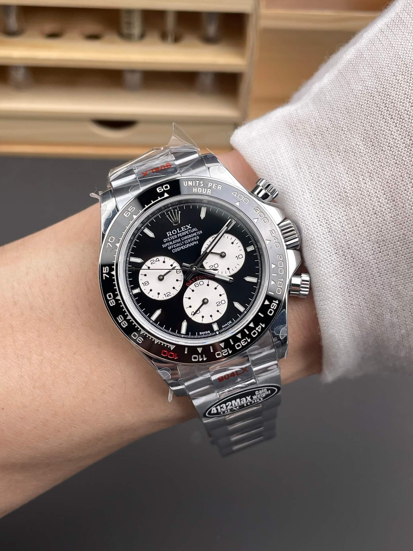 Rolex Replica Cosmograph Daytona Le Mans Super Clone Watch Gain Weight Version 126529LN-0001