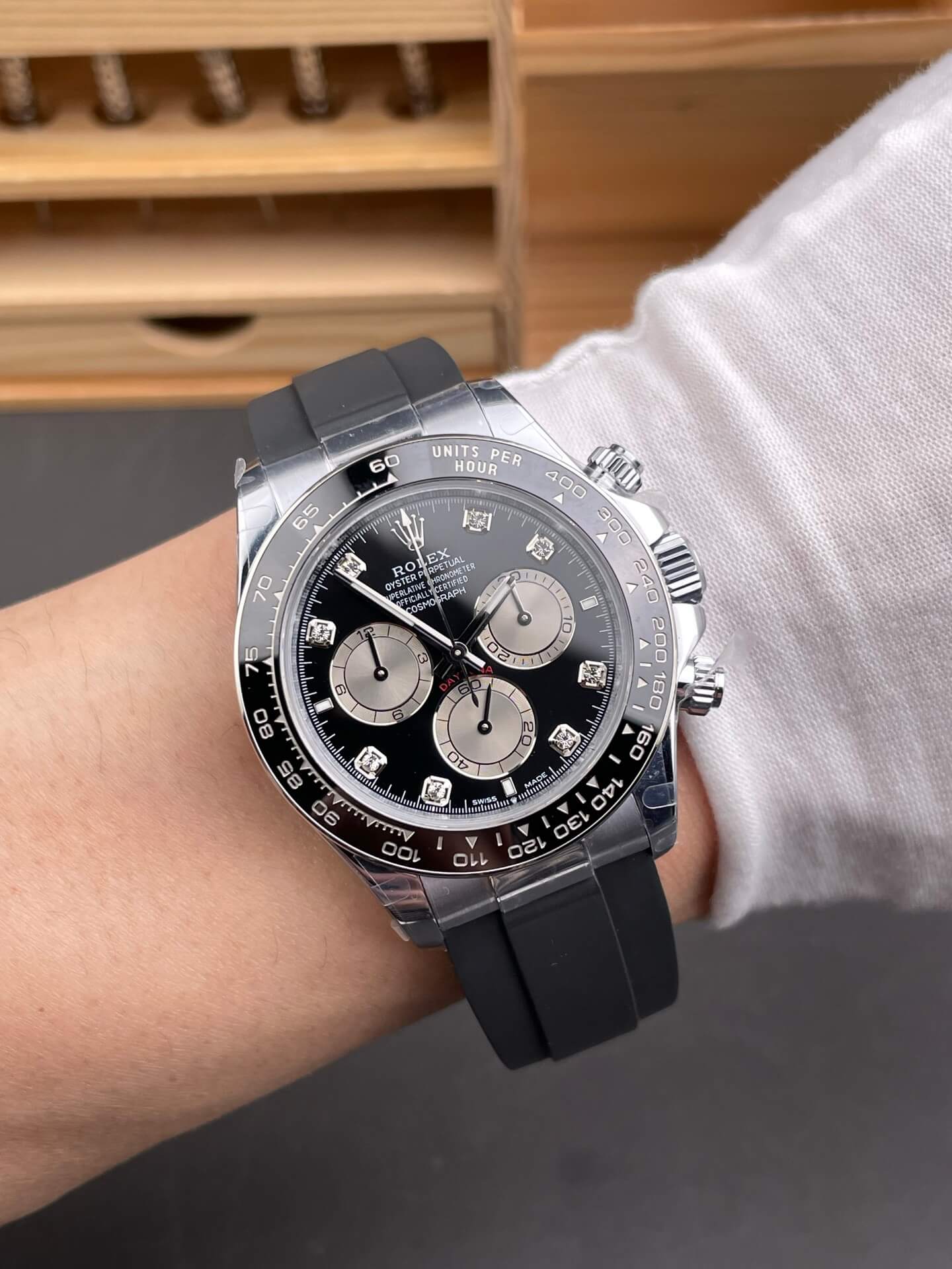 Rolex Replica Cosmograph Daytona Super Clone Watch Gain Weight Version 126519LN-0004