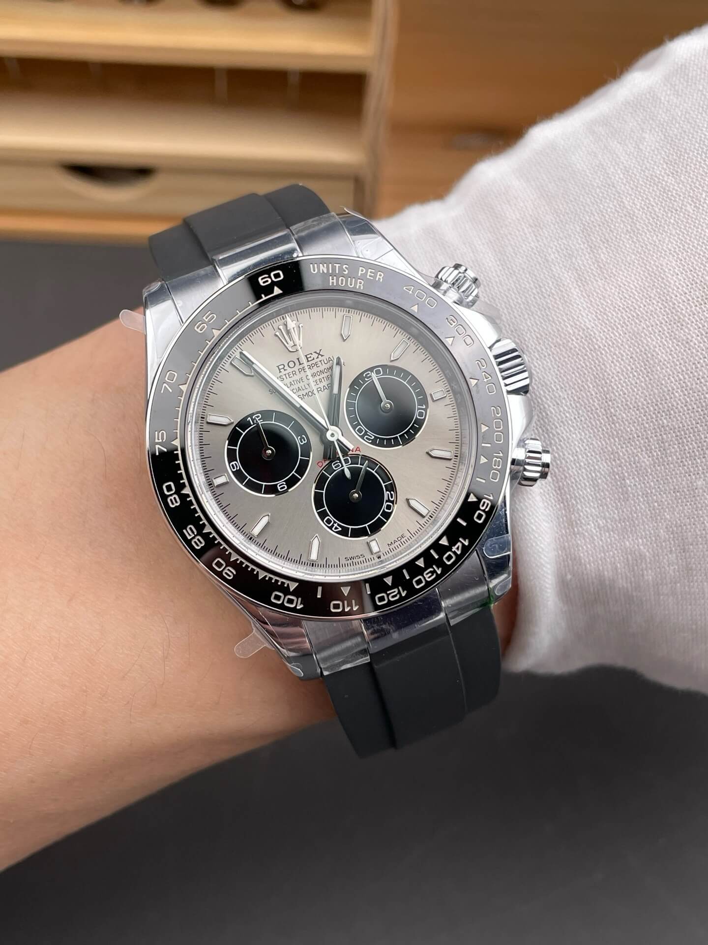 Rolex Replica Cosmograph Daytona Super Clone Watch Gain Weight Version 126519LN-0006