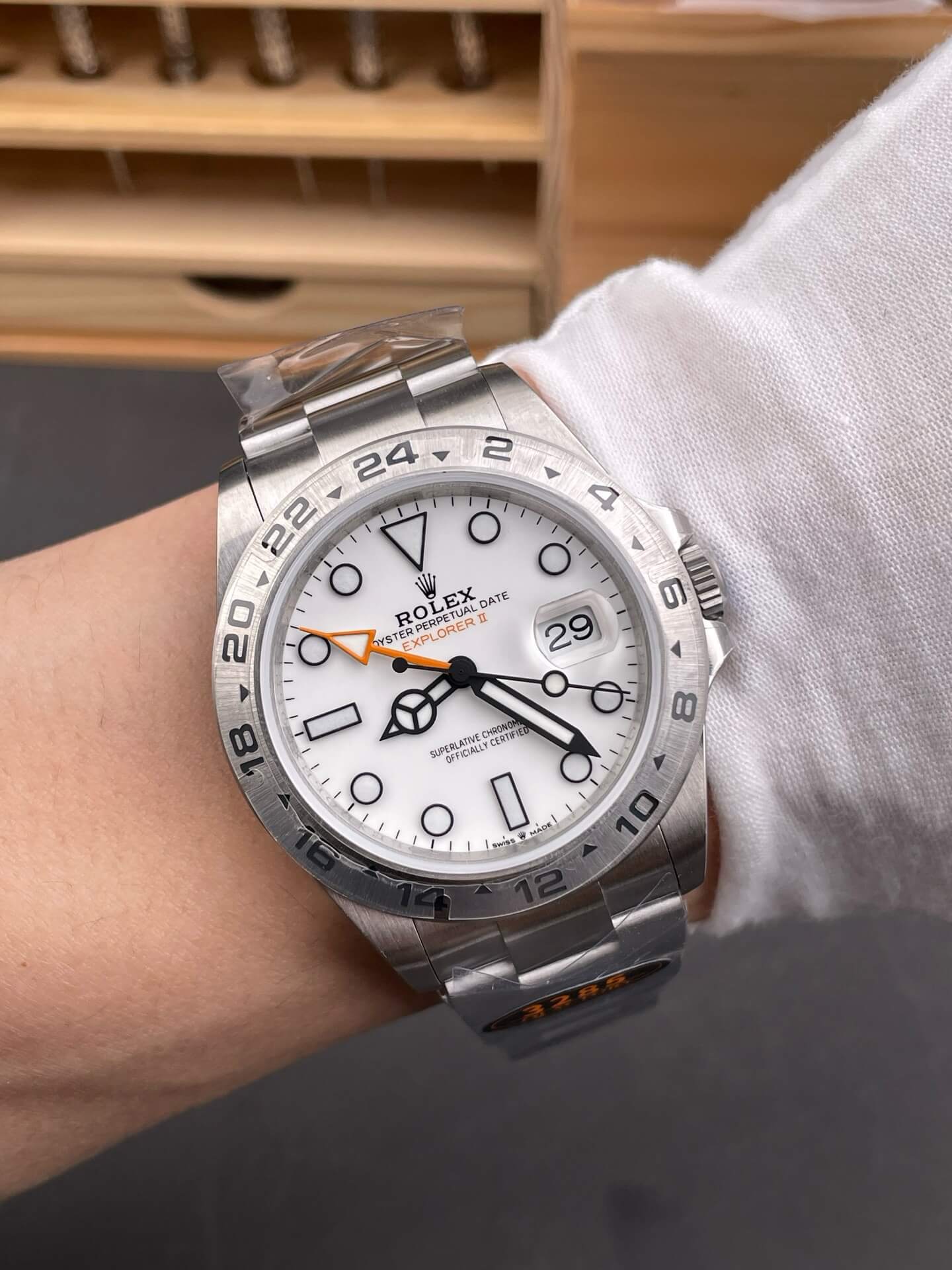 Rolex Replica Explorer II Super Clone Watch 226570-0001