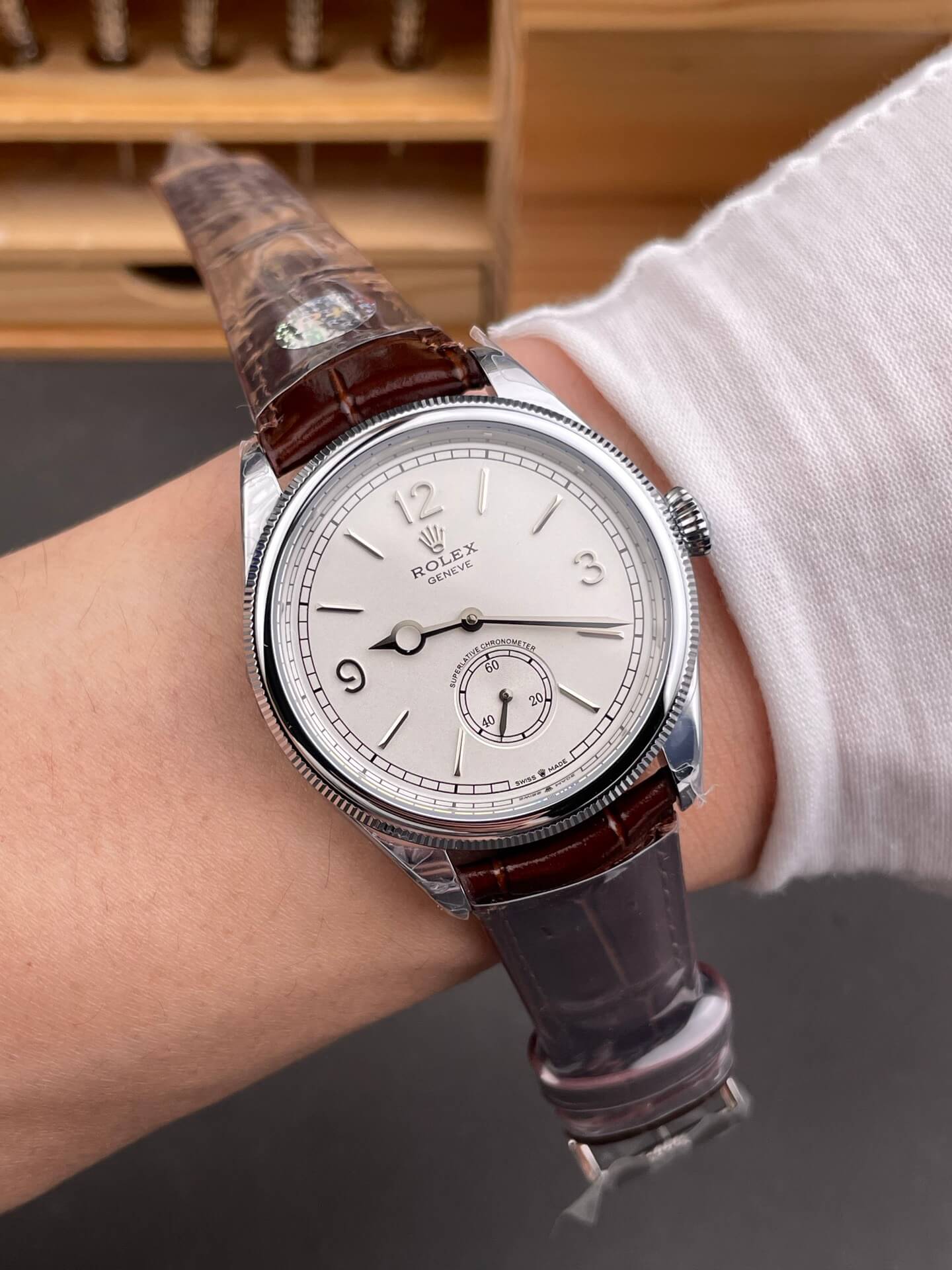 Rolex Replica Perpetual 1908 Super Clone Watch Gain Weight Version 52509-0006