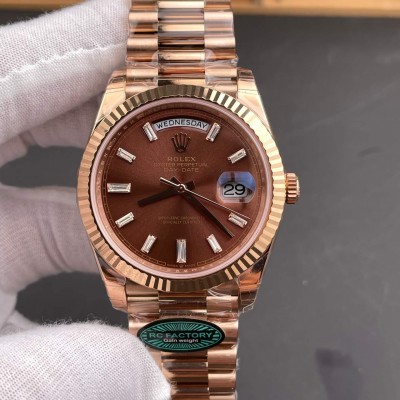 Rolex Replica Day-Date Super Clone Watch Gain Weight Version 228235-0003